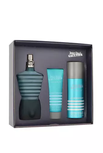 Jean Paul Gaultier Le Male rinkinys vyrams (EDT, 125 ml + dušo želė, 75 ml + dezodorantas, 150 ml)