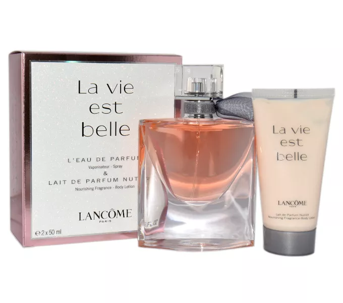 Kvepalų rinkinys moterims Lancome La Vie Est Belle (EDP, 50 ml + kūno losjonas, 50 ml)