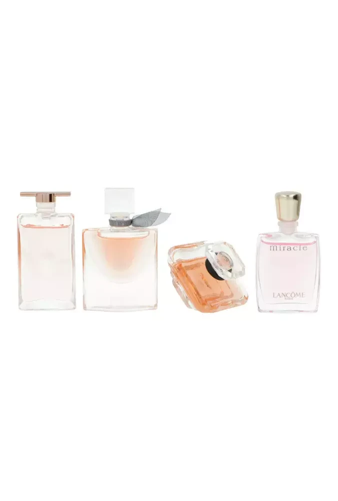 Kvepalų rinkinys moterims Lancome The Best Of Lancome Fragrances (kvepalai Idole EDP, 5 ml + kvepalai La Vie Est Belle EDP, 4 ml + kvepalai Tresor EDP, 7,5 ml + kvepalai Miracle EDP, 5 ml)
