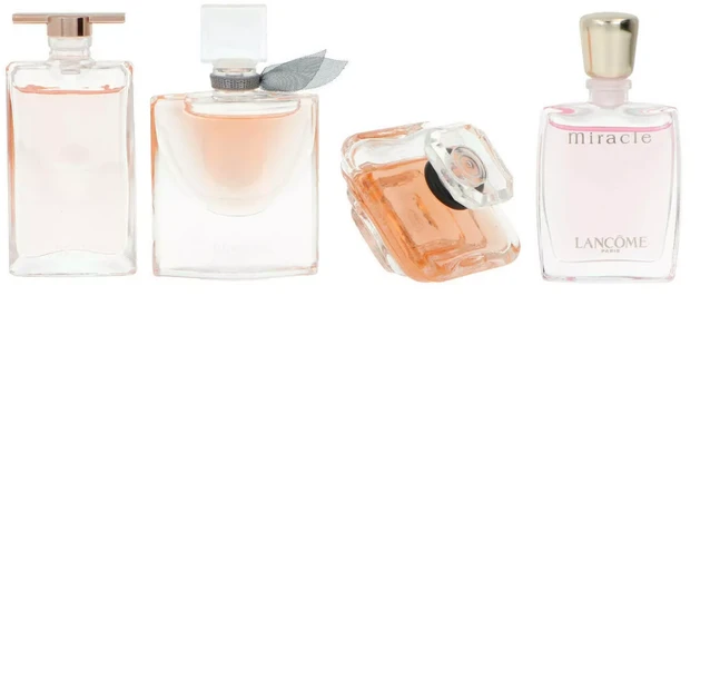 Kvepalų rinkinys moterims Lancome The Best Of Lancome Fragrances (kvepalai Idole EDP, 5 ml + kvepalai La Vie Est Belle EDP, 4 ml + kvepalai Tresor EDP, 7,5 ml + kvepalai Miracle EDP, 5 ml)