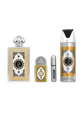 Set Lattafa King Of Arabia EDP 100ml + EDP 20ml + Dezodorantas 200ml