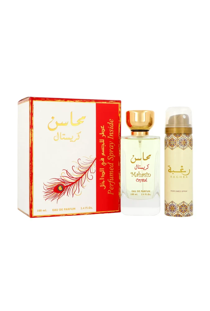 Lattafa Mahasin Crystal EDP parfumuotas vanduo moterims, 100 ml