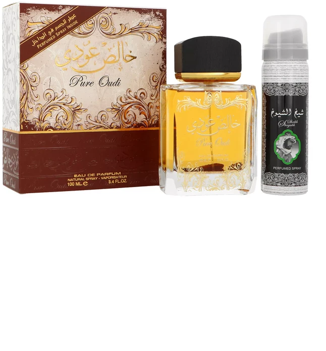 Unisex kvepalai Lattafa Pure Oudi EDP, 100 ml