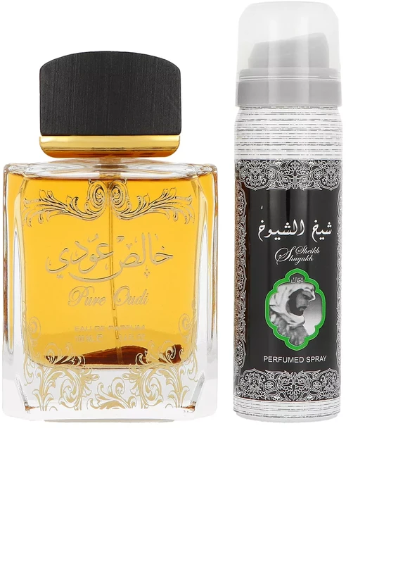 Unisex kvepalai Lattafa Pure Oudi EDP, 100 ml
