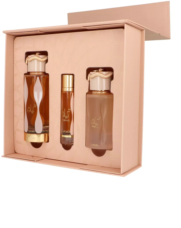 Lattafa Perfumes Set Lattafa Teriaq EDP 100ml + EDP 12ml + Hair Mist 50ml