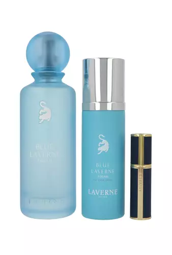Rinkinys Laverne Mėlyna Laverne 7AM Collection EDP 200ml + Kvepalai visam kūnui 100ml