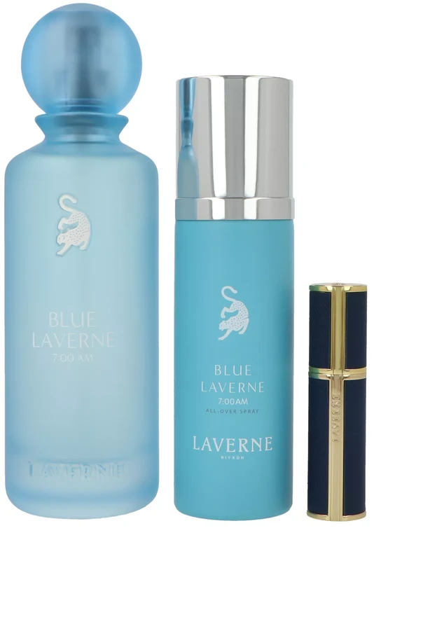 Rinkinys Laverne Mėlyna Laverne 7AM Collection EDP 200ml + Kvepalai visam kūnui 100ml