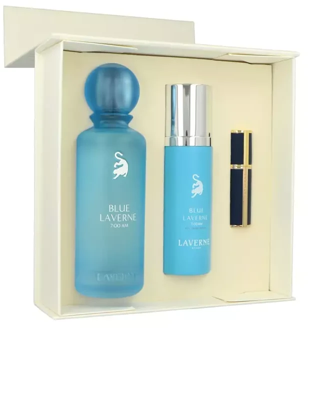 Rinkinys Laverne Mėlyna Laverne 7AM Collection EDP 200ml + Kvepalai visam kūnui 100ml