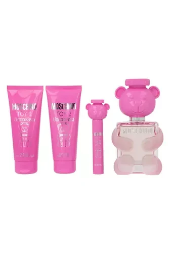 Moschino Toy 2 Bubble Gum rinkinys moterims (EDT, 100 ml + dušo želė, 100 ml + kūno losjonas,100 ml + EDT miniatiūra, 10 ml)