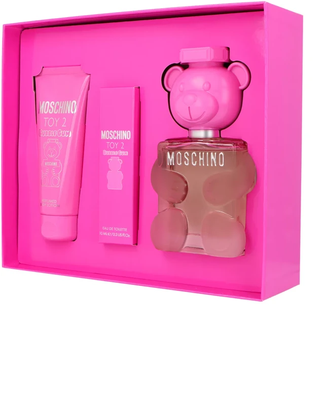 Kvepalų rinkinys moterims Moschino Toy 2 Bubble Gum (EDT, 100 ml + kūno losjonas, 100 ml + EDT, 10 ml)