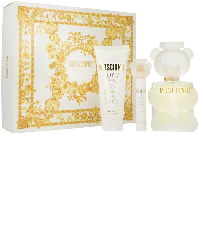 Moschino Toy 2 rinkinys moterims (EDP, 100 ml + kūno losjonas, 100 ml + EDP miniatiūra, 10 ml)