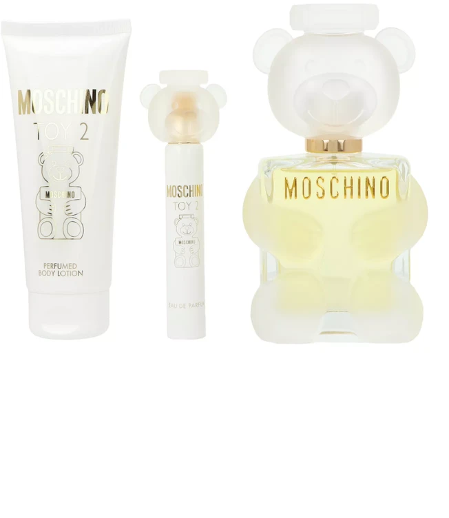Moschino Toy 2 rinkinys moterims (EDP, 100 ml + kūno losjonas, 100 ml + EDP miniatiūra, 10 ml)