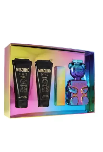 Unisex dovanų rinkinys Moschino Toy 2 Pearl, EDP 100 ml + kūno losjonas 100 ml + dušo želė 100 ml + EDP 10 ml
