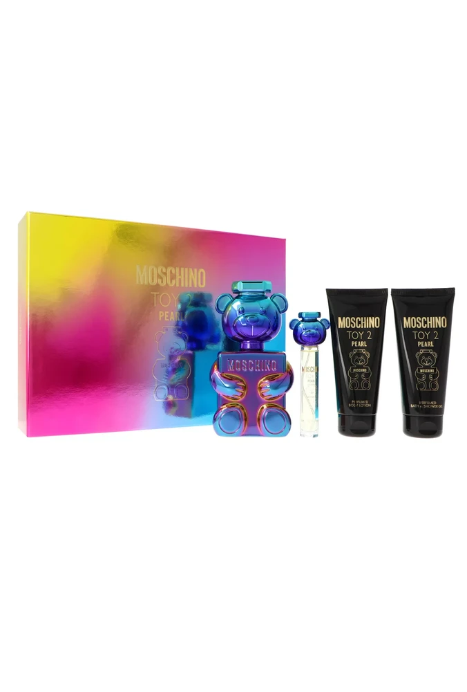 Unisex dovanų rinkinys Moschino Toy 2 Pearl, EDP 100 ml + kūno losjonas 100 ml + dušo želė 100 ml + EDP 10 ml