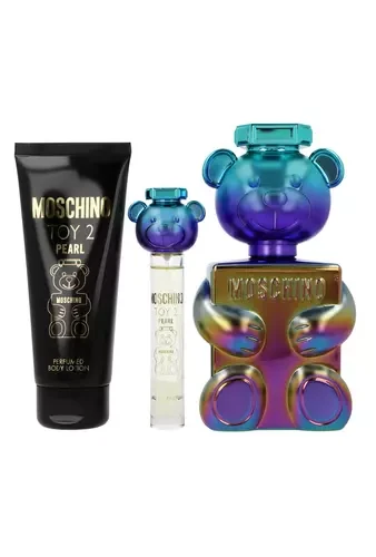 Unisex dovanų rinkinys Moschino Toy 2 Pearl, EDP 100 ml + kūno losjonas 100 ml + EDP 10 ml