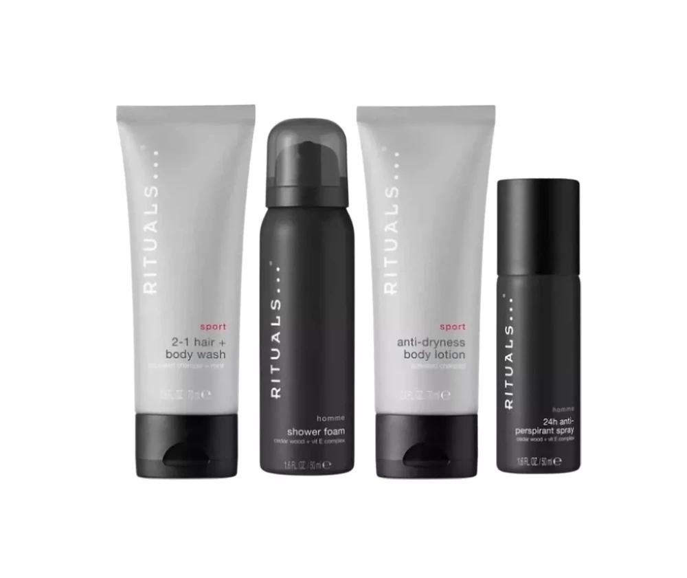 Rituals Homme Men's Care Set kūno priežiūros priemonių rinkinys vyrams