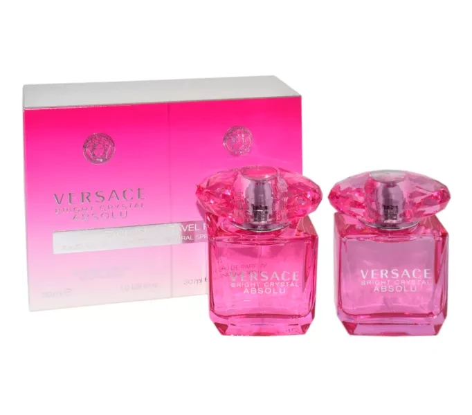 Kvepalų rinkinys moterims Versace Bright Crystal EDP, 2 x 30 ml