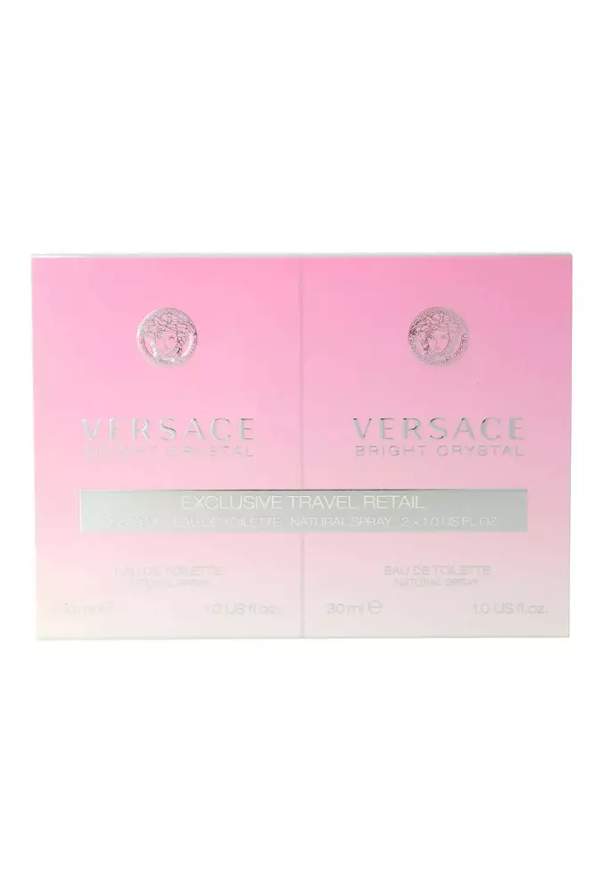 Kvepalų rinkinys moterims Versace Bright Crystal EDT, 2x30 ml