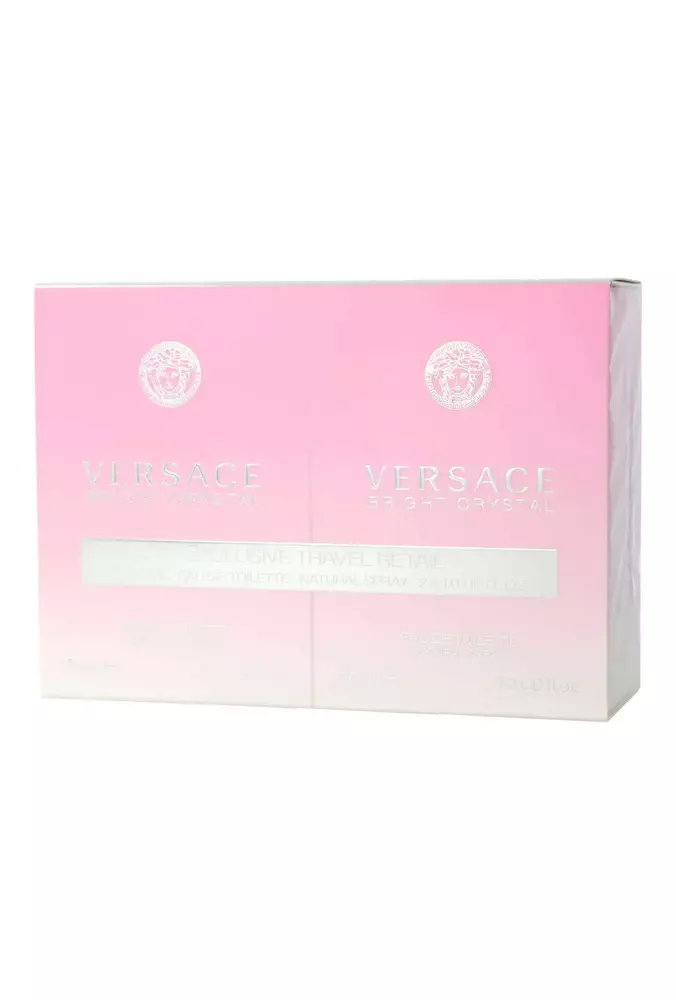 Kvepalų rinkinys moterims Versace Bright Crystal EDT, 2x30 ml