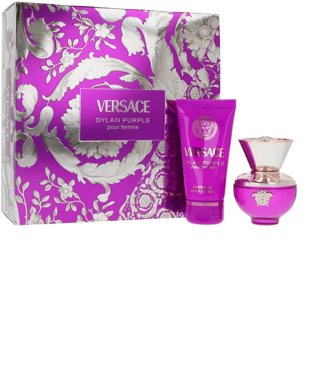 Versace Dylan Violetinė rinkinys moterims (EDP, 30 ml + kūno losjonas, 50 ml)