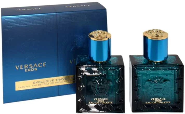 Kvepalų rinkinys vyrams Versace Eros (EDT 2 x 30 ml)