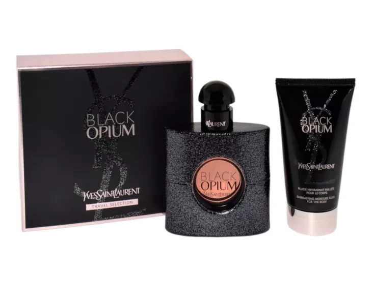 Yves Saint Laurent YSL Juodas Opium rinkinys moterims, 100 ml
