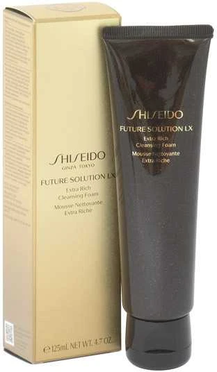 Shiseido Future Solution Lx Extra Rich Cleansing Foam valomosios veido putos, 125 ml