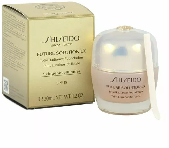 „Shiseido Future Solution LX Total Radiance“ makiažo pagrindas SPF15, 30 ml