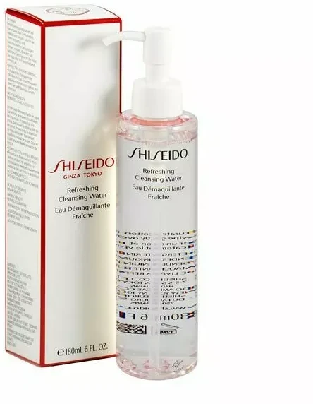 „Shiseido“ gaivinantis valomasis micelinis Vanduo visiems odos tipams, 180 ml