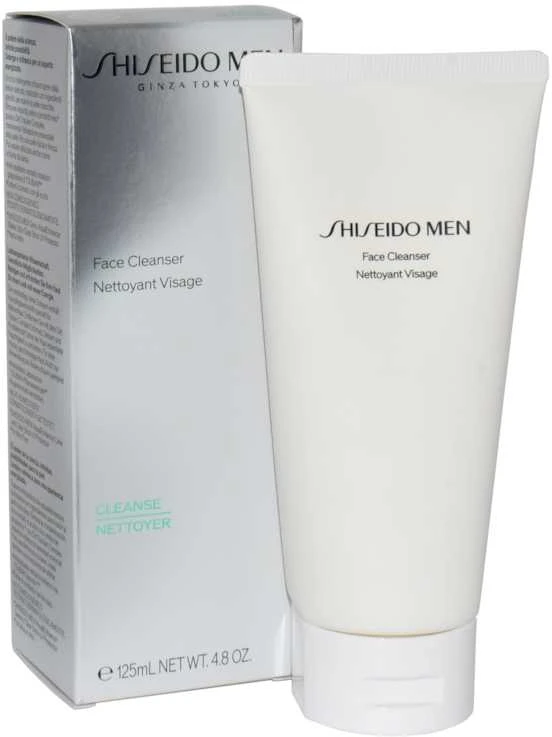 Shiseido Men Face Valiklis veido prausiklis vyrams, 125 ml