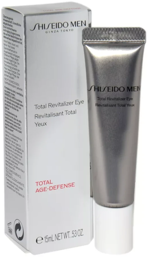 Shiseido Men Total Revitalizante Contorno De Ojos, 15 ml