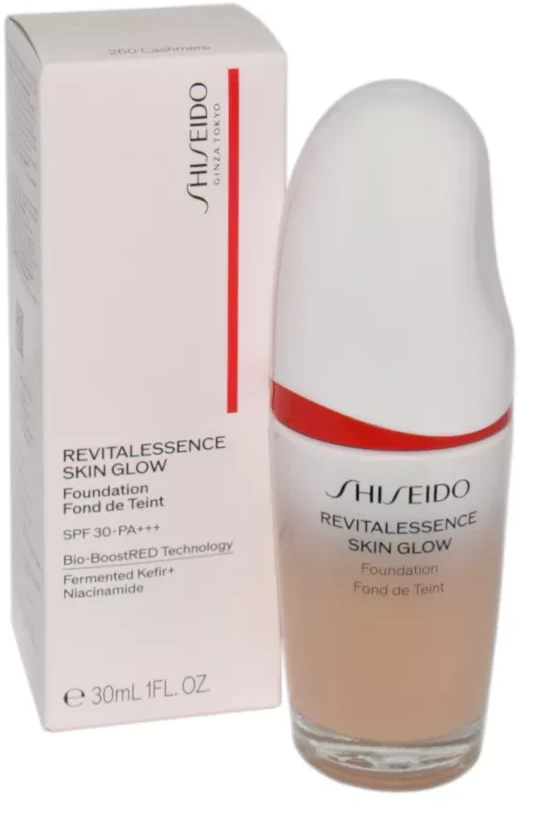 Shiseido Revitalessence Skin Glow Base Spf30 260 Cashmere, 30 ml