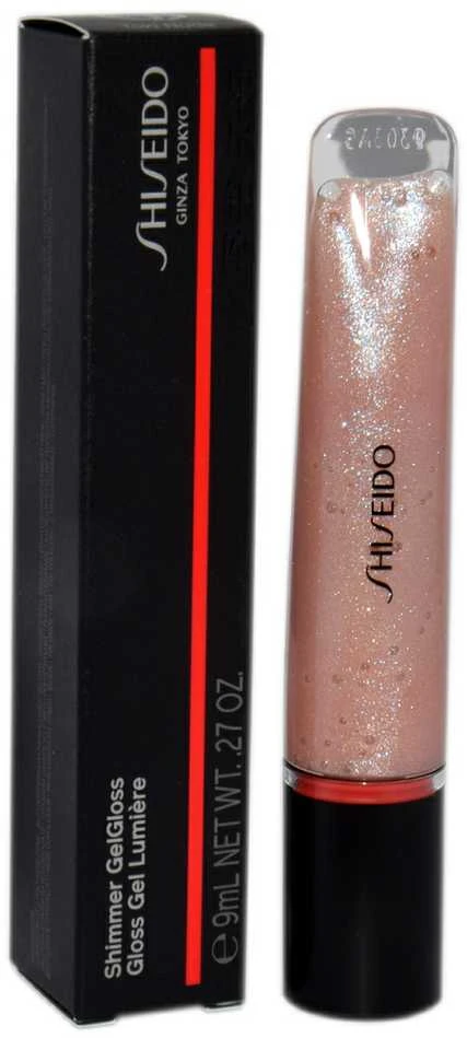 Shiseido Shimmer GelGloss lūpų blizgesys, 9 ml, Spalva: 02 Toki Nude