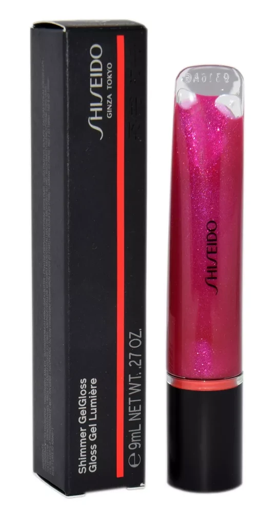Shiseido Shimmer GelGloss lūpų blizgesys, 9 ml, Spalva: 08 Sumire Magenta