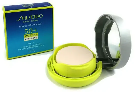 Shiseido Sports BB Compact Spf50 labai tamsus