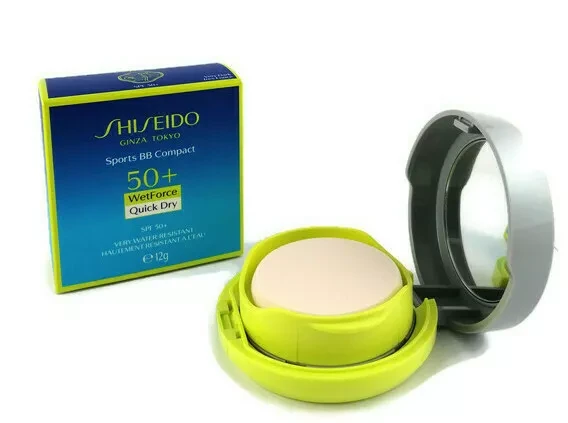 Shiseido Sports BB Compact Spf50 labai tamsus