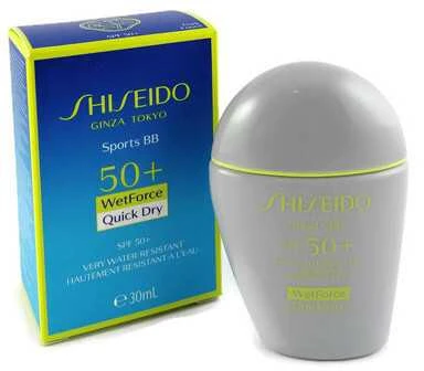 Shiseido Sports BB Atsparus vandeniui Spf50 Dark, 30 ml