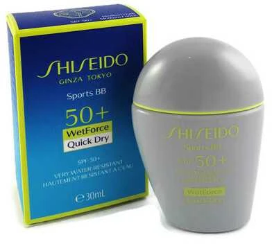 Shiseido Sports BB Atsparus vandeniui Spf50 Medium Dark, 30 ml