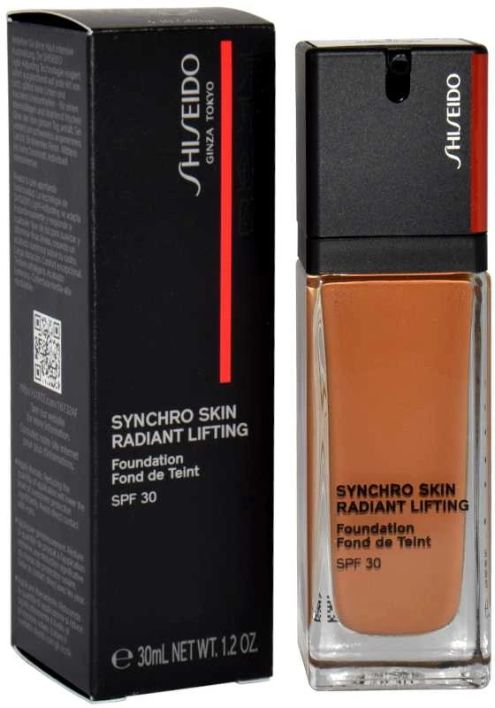 „Shiseido Synchro Skin Radiant Lifting“ skystas makiažo pagrindas, SPF 30, 430 Cedar, 30 ml
