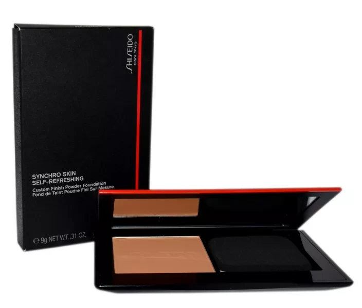 Shiseido Synchro Skin savaime gaivinantis individualus apdailos pudra pagrindas 410