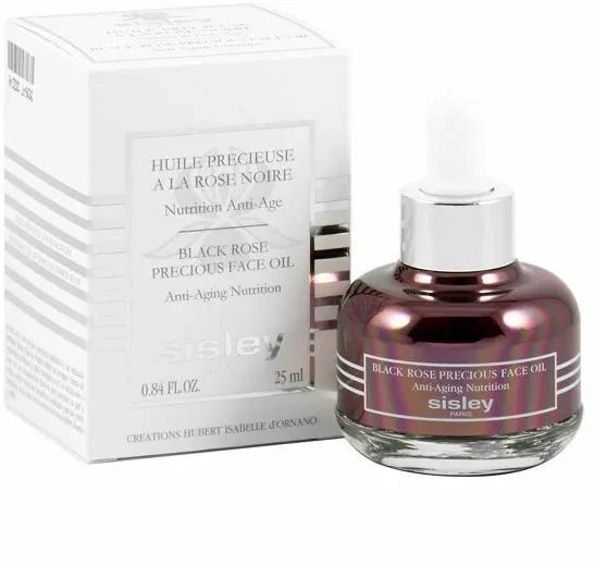 Sisley Juodas Rose Precious Face Oil veido aliejus nuo raukšlių su Juodosios Rožės ekstraktu, 25 ml