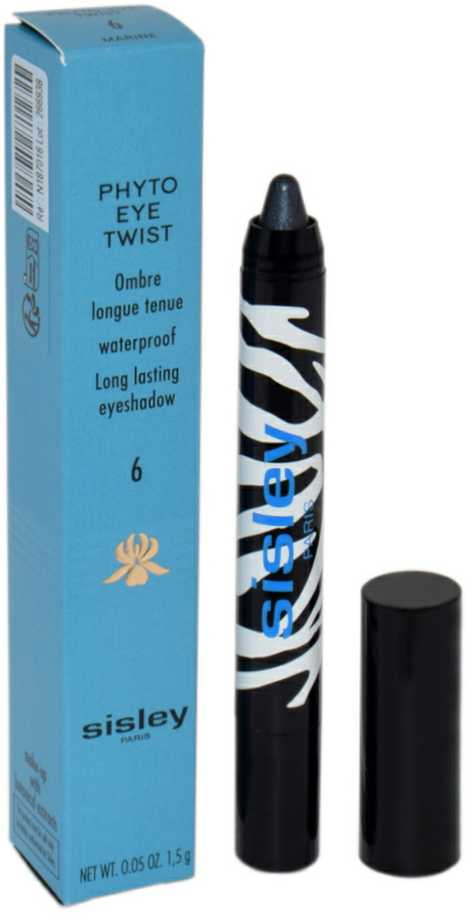 Sisley Phyto Eye Twist Atsparus vandeniui Long-Lasting Eyeshadow #06 Marine, 1.5 g