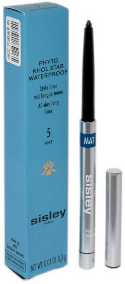 Sisley BESLEY FYTO - KHOL STAR VANDENS PROFESINIS STYL LINER 5 MATTE PEACOCK 0,3g