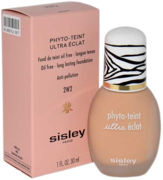 Ilgai išliekantis makiažo pagrindas Sisley Phyto Teint Ultra Éclat, spalva: 2W2 Desert, 30 ml