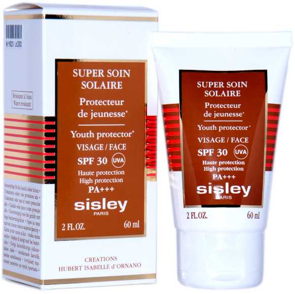 "Sisley" vandeniui atsparus kremas nuo saulės SPF 30 Sun (Super Soin Solaire ) 60 ml