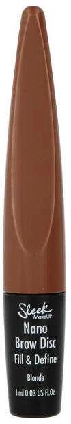Sleek MakeUP Nano Brow Disc Fill & Define Eyebrow Gel Skirtas šviesiems plaukams, 1 ml
