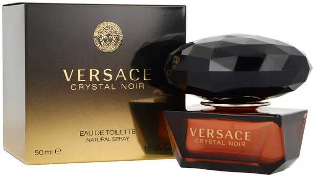 Kvepalai moterims Versace Crystal Noir EDT, 50 ml