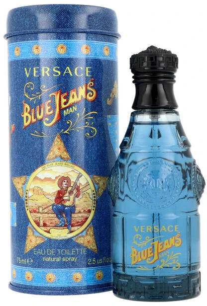 Kvepalai vyrams Versace Blue Jeans EDT, 75 ml