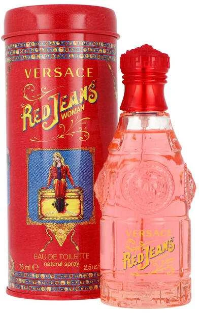 Kvepalai moterims Versace Red Jeans EDT, 75 ml