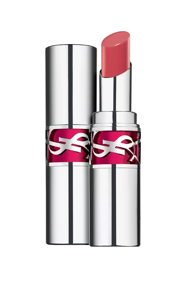 Yves Saint Laurent Candy Glaze Lip Gloss Stick Lūpų balzamas ir blizgis viename, 3.2 g | spalva: 5 Pink Satisfaction